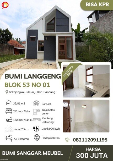 RUMAH CICIL LANGSUNG DEVELOPER BANDUNG-1